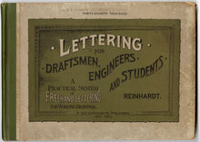 Load image into Gallery viewer, 1917 LETTERING FOR DRAFTSMEN &amp; ENGINEERING STUDENTS, Design Book PDF