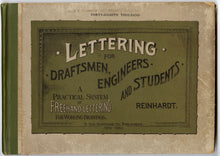 Load image into Gallery viewer, 1917 LETTERING FOR DRAFTSMEN & ENGINEERING STUDENTS, Design Book PDF