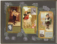 Load image into Gallery viewer, Antique, Original Lefevre Utile Biscuits Celebrity Card Album, Art Nouveau