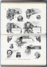 Load image into Gallery viewer, 1900 J.G. Schelter &amp; Giesecke German Decoration and Design Book, Art Nouveau Stock Cuts for Advertising, VERY RARE