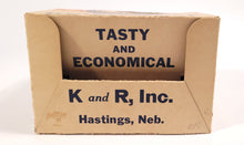 Load image into Gallery viewer, Antique 1920's COUNTRY MAID SLICED BEEF Package, Store Display, K&R INC.