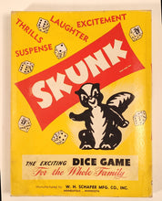 Load image into Gallery viewer, Vintage 1950's SKUNK DICE GAME, Complete Children's Board Game