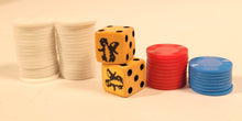 Load image into Gallery viewer, Vintage 1950's SKUNK DICE GAME, Complete Children's Board Game