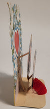 Load image into Gallery viewer, Antique 1920's "A Token of Love" Die-Cut VALENTINE'S DAY CARD, Pop-Out Doily