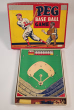 Load image into Gallery viewer, Vintage PEG BASEBALL BOARD GAME, Parker Brothers, Sports, MLB