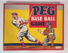 Load image into Gallery viewer, Vintage PEG BASEBALL BOARD GAME, Parker Brothers, Sports, MLB