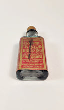 Load image into Gallery viewer, Victorian WHITTEMORE'S GILT EDGE DRESSING BOTTLE, Leather Preserver, Vintage Fashion