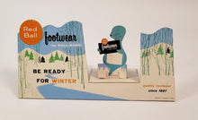 Load image into Gallery viewer, 1950's Vintage RED BALL Footwear Winter Stand Up Store Display, Sea Lion, Ball-Band