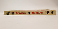 Load image into Gallery viewer, Vintage 1930's-1940's FIVE WISE BIRDS Children's SHOOTING GAME, Parker Bros.