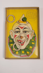 Antique 1920's-1930's RING MY NOSE, Circus Clown Children's Game, Milton & Bradley