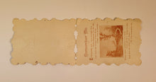Load image into Gallery viewer, Antique, Die-cut Layered Paper VALENTINE'S DAY CARD, 'Remember Me,' Cupid