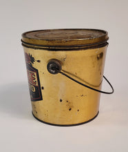 Load image into Gallery viewer, Antique 1920's KING'S RED ROSE LARD TIN, Idaho, Vintage Kitchen, Empty