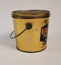 Load image into Gallery viewer, Antique 1920's KING'S RED ROSE LARD TIN, Idaho, Vintage Kitchen, Empty