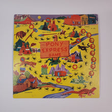Load image into Gallery viewer, Vintage 1950's PONY EXPRESS BOARD GAME, Cowboys, Indians, Western Toy