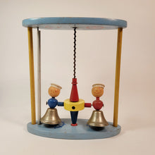 Load image into Gallery viewer, Vintage PLAYSKOOL Baby, Toddler, Children's Navy Sailor Bell Toy