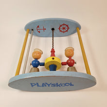Load image into Gallery viewer, Vintage PLAYSKOOL Baby, Toddler, Children's Navy Sailor Bell Toy