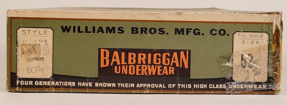 American mail order catalogs with boys clothes -- Balbriggan underwear  Macy's 1909
