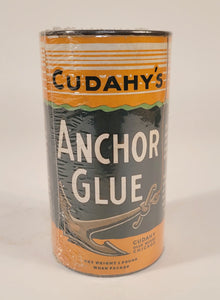 Antique, Unopened CUDAHY'S Anchor Glue, Vintage Nautical Product