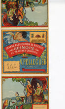 Load image into Gallery viewer, Antique, Unused CHINOIS BISCUIT Box Label Wrapper, Chinese Themed, Cookies