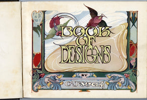 1910 Strong's Book of Designs PDF ONLY, Ornamental Art, Sign Painting, Graphic Design