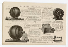 Load image into Gallery viewer, 1913 Antique AMERICAN MODEL BUILDER Toy Kit Instruction Book || Dayton, Ohio