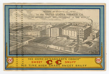Load image into Gallery viewer, Antique CARHART'S SCOTCH SNUFF Promotional Needle Book Card, Factory