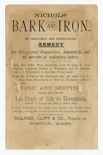 Load image into Gallery viewer, Victorian Sapanule Glycerine Lotion, Quack Medicine Trade Card || Pharmacy