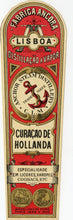 Load image into Gallery viewer, Antique, Unused Anchor Steam, CURACAO DE HOLLANDA LABEL, Liqueur, Alcohol