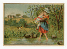 Load image into Gallery viewer, Victorian Dr. White's Cough Drops, Quack Medicine Trade Card || Pharmacy