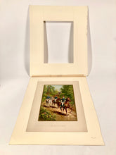 Load image into Gallery viewer, 1899 Antique Matted US ARMY GENERAL, STAFF OFFICERS 1812, Werner Company