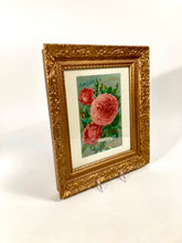 Load image into Gallery viewer, Antique Framed NEW GUIDE TO ROSE CULTURE 1897 Cover Lithograph