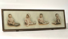 Load image into Gallery viewer, 1910's-1920's Framed Baby Photo, Color Tinted, Little Girl, Hale