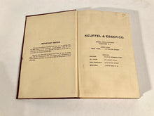 Load image into Gallery viewer, 1921 KEUFFEL & ESSER CO. CATALOG, Drawing Materials, With Price List Pamphlet