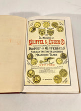 Load image into Gallery viewer, 1921 KEUFFEL & ESSER CO. CATALOG, Drawing Materials, With Price List Pamphlet
