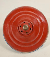 Load image into Gallery viewer, 1973 Tin DISNEY SPINNING TOP, Mickey Mouse, Donald Duck, Goofy, Pluto