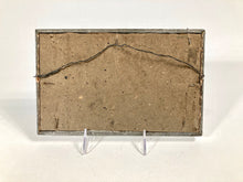 Load image into Gallery viewer, Victorian Framed Double Sided Family Portrait with Family Crest, Silver Mat