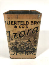 Load image into Gallery viewer, Antique Lilienfeld Bros. LA AZORA TOBACCO OPERAS TIN || EMPTY