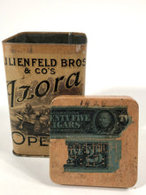 Load image into Gallery viewer, Antique Lilienfeld Bros. LA AZORA TOBACCO OPERAS TIN || EMPTY