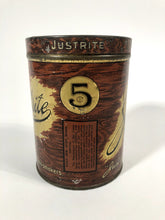 Load image into Gallery viewer, Antique JUSTRITE Tobacco Tin, Kuhles & Stock Co. || EMPTY