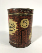 Load image into Gallery viewer, Antique JUSTRITE Tobacco Tin, Kuhles & Stock Co. || EMPTY