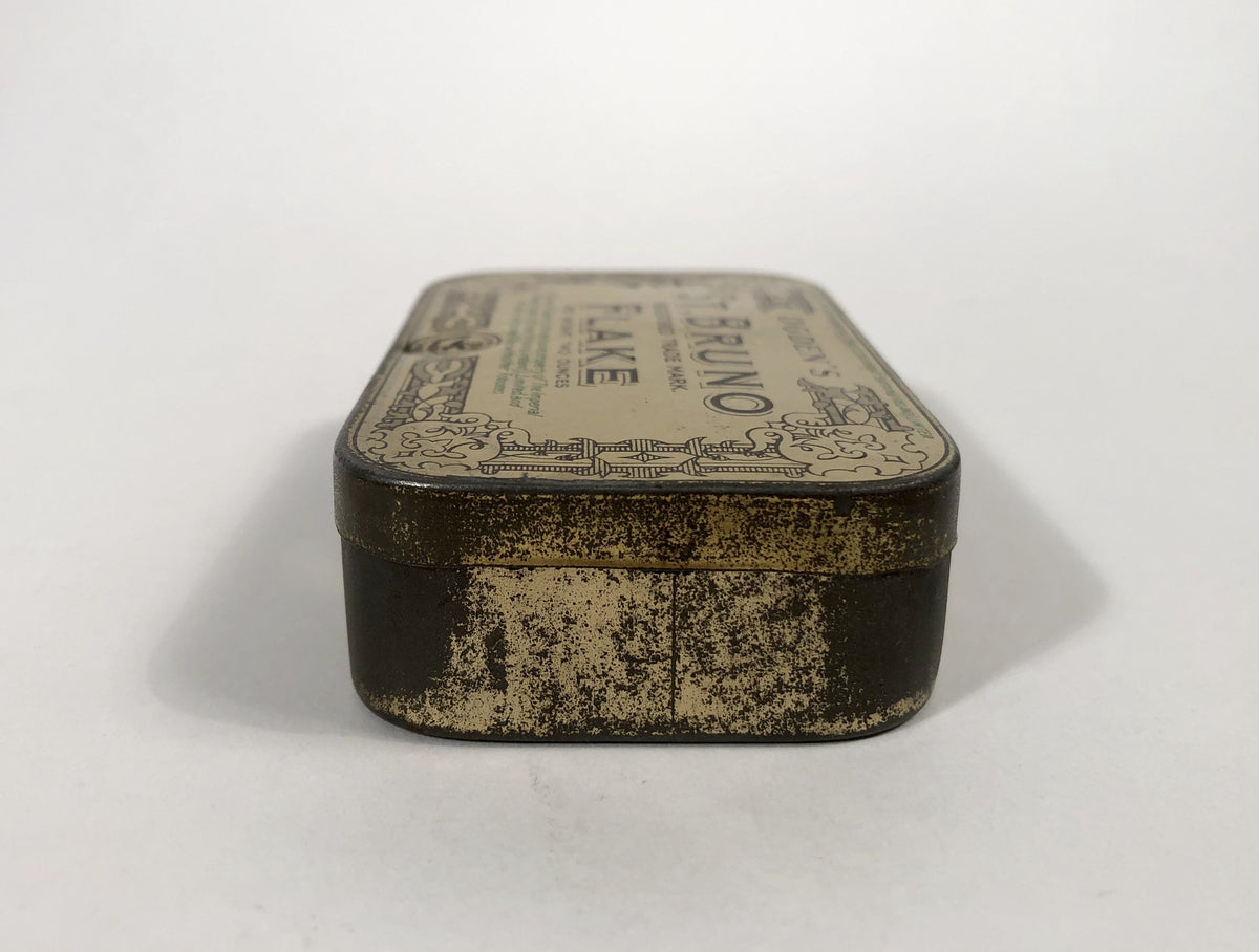 st bruno tobacco tin Antique Ogden's ST. BRUNO FLAKE Tobacco Tin Box, Great Britain || EMPT –  TheBoxSF