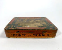 Load image into Gallery viewer, Antique French PRINCE DE MONACO Cigarette Tin || EMPTY