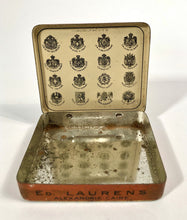 Load image into Gallery viewer, Antique French PRINCE DE MONACO Cigarette Tin || EMPTY