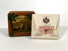 Load image into Gallery viewer, Antique French PRINCE DE MONACO Cigarette Tin || EMPTY