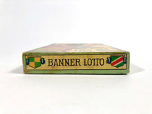 Load image into Gallery viewer, 1920's BANNER LOTTO COMPLETE Children's Game Box || Early Parker Brothers Inc.