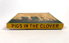 Load image into Gallery viewer, Antique PIGS IN THE CLOVER Children's Puzzle, Maze Game || Milton Bradley