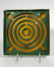 Load image into Gallery viewer, Antique PIGS IN THE CLOVER Children's Puzzle, Maze Game || Milton Bradley