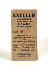 Load image into Gallery viewer, Mid-Century EXCELLO MARKING LEADS For Mechanical Pencils, Twelve Packs
