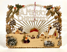 Load image into Gallery viewer, Antique 1930's German Die-cut, Embossed CHRISTMAS Decoration, Hanging