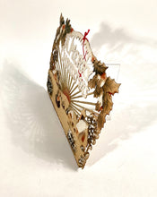 Load image into Gallery viewer, Antique 1930's German Die-cut, Embossed CHRISTMAS Decoration, Hanging